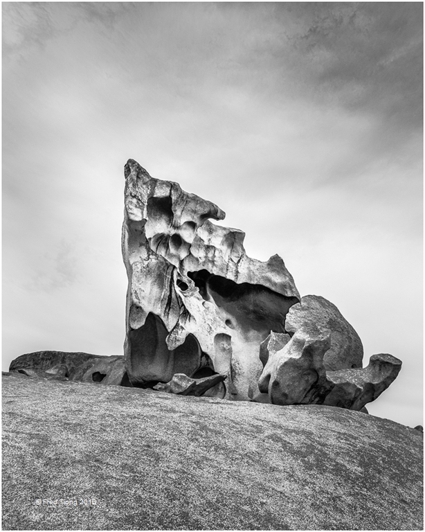 The Rock - Merit - Mono Print Open B Grade - Fred Tiong