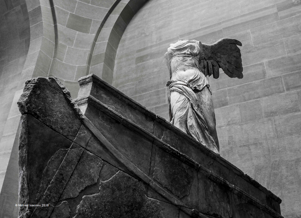 Winged Victory - Highly Commended - Mono Print Open B Grade - Michael Ioannou