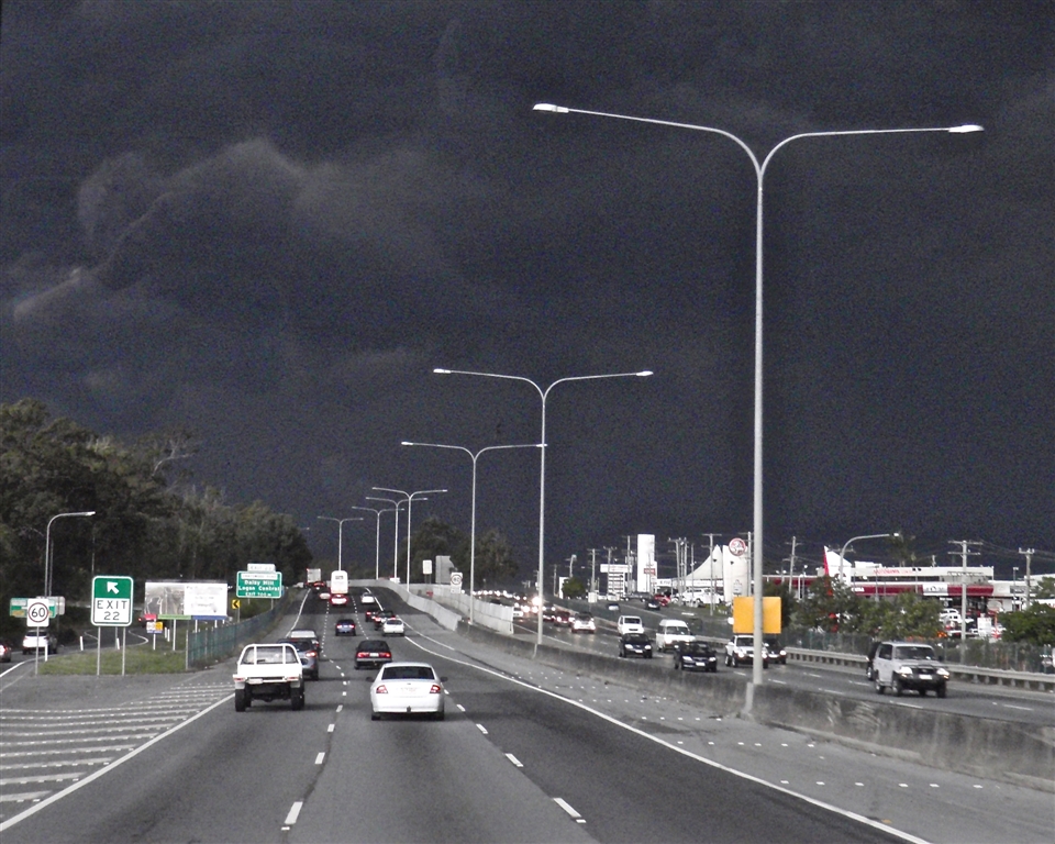 Digital Projected Set B GradeBowen Wanda8Storm Clouds Looming Australian Weather, October 2017