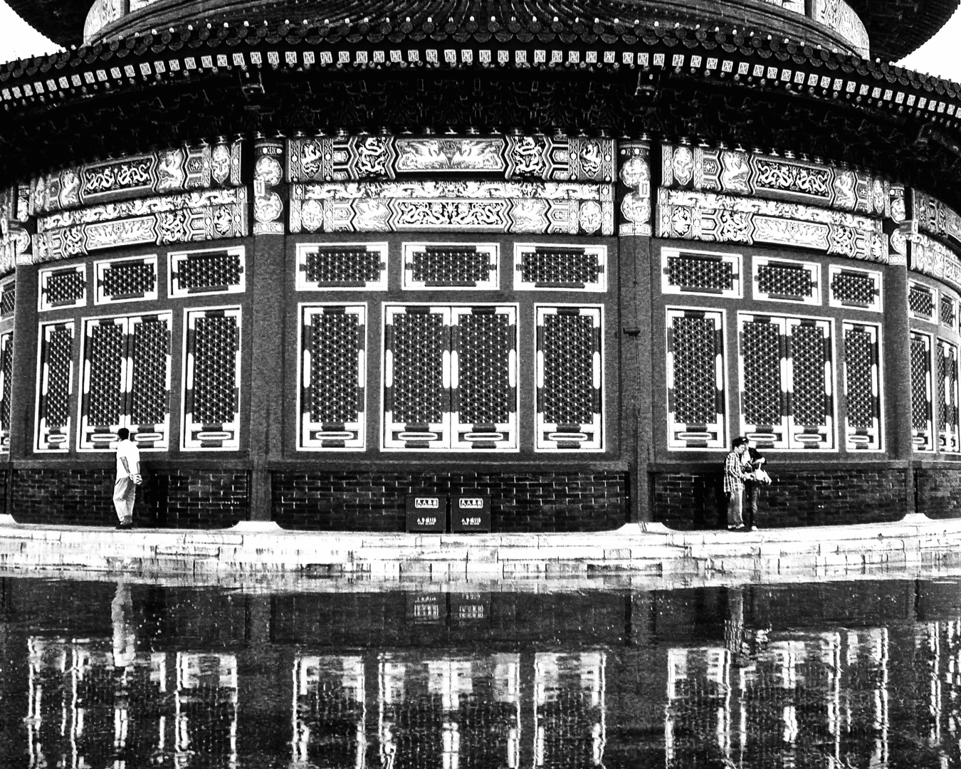 Mono Print Open B Grade Temple of Heaven Beijing Wanda Bowen August 2018   Within the Adelaide Square Mile