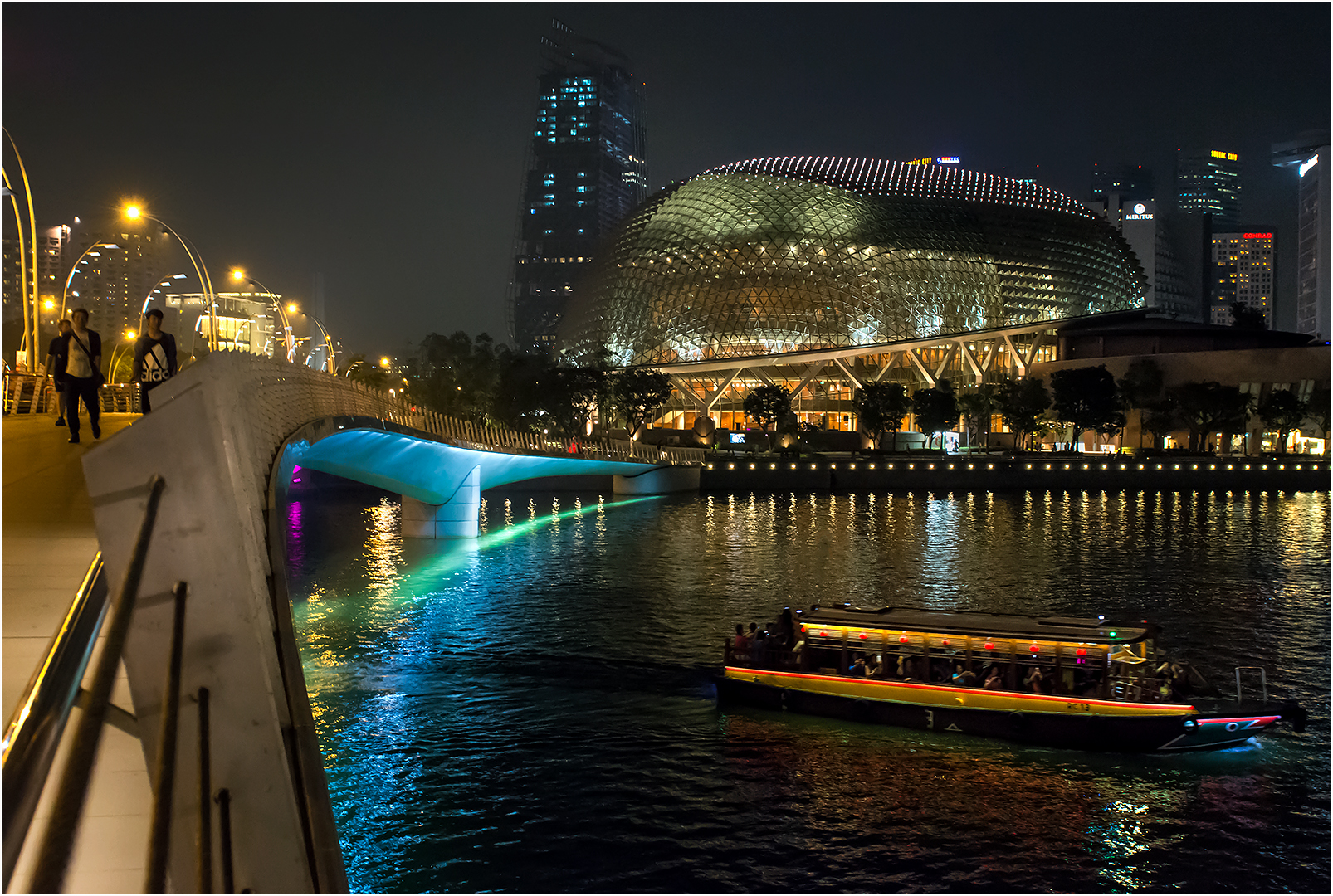 Colour Print Set A Grade Singapore by Night John Hodgson EFIAPbAV AFIAP FAPSAV FAPS 2018   Night Photography