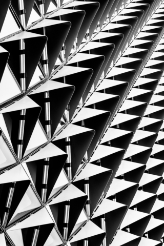Julie Deer Triangles 10 Mono Print Open A Grade 640x480 August 2019   Speed & Motion