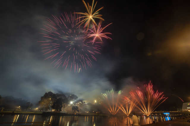 Anthony Berni Aust Day Fireworks Highly Commended 640x480 February 2020   The Golden Hour
