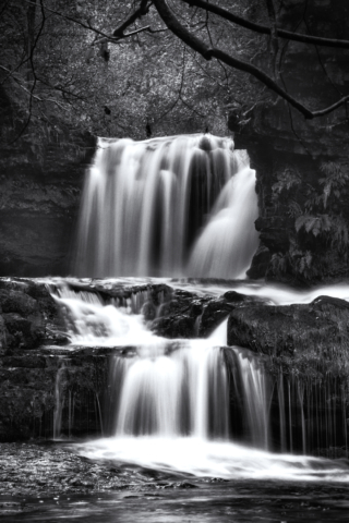 Mark Stevens Highly Commended Brecon Waterfall 640x480 May 2020   Nature