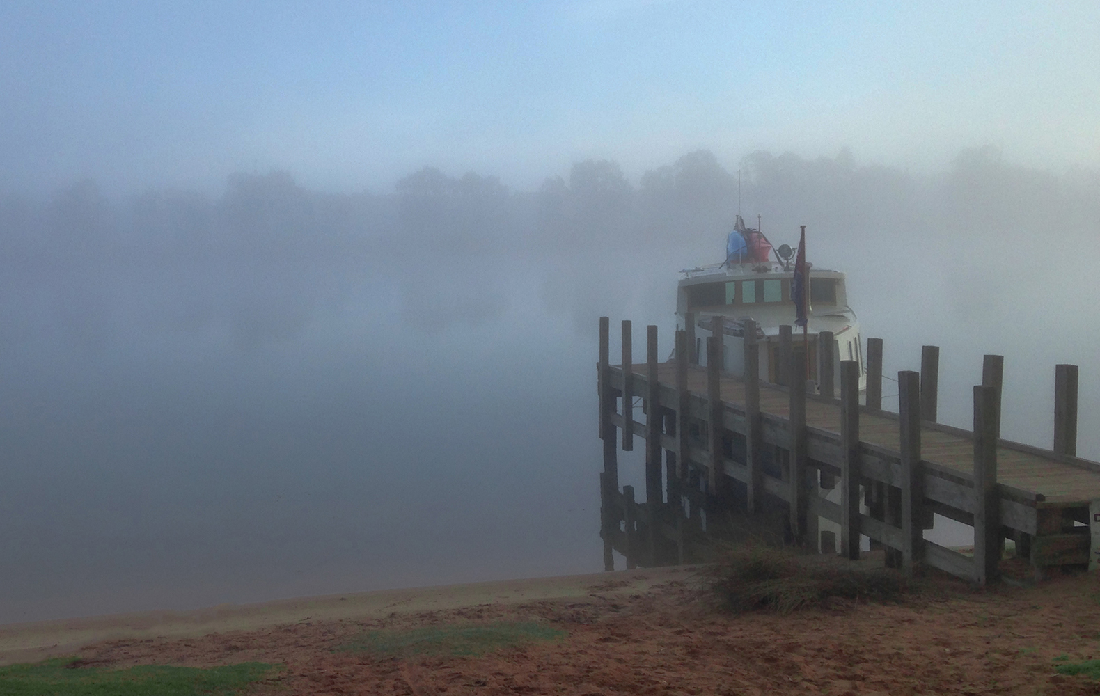 Merit David Watkins Morring Fog on the River July 2020   Abstract