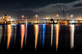 Highly Commended Julie Deer AFIAP AAPS Diver Derrek Bridge at Night 8 320x240 September 2020   Night Photography