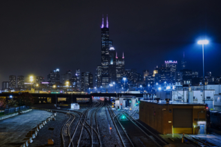 Highly Commended Mark Stevens AFIAP QPSA FAPS Railyards 8 320x240 September 2020   Night Photography