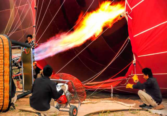 Merit Rob Bowker Inflating the Balloon 9 640x480 September 2020   Night Photography