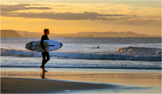 Hodgson John Sunset Surfer Coolangatta 7 8 640x480 April 2021   City & Urban Scapes