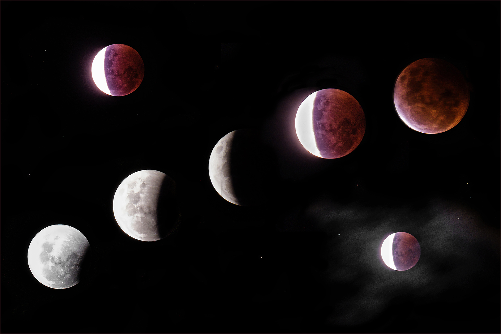 Opitz Suzanne Blood Moon Eclipse 9 June 2021   High Key / Low Key