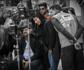Mosel Terry The Director and His Bollywood Crew 9 320x240 September 2021   Street Photography